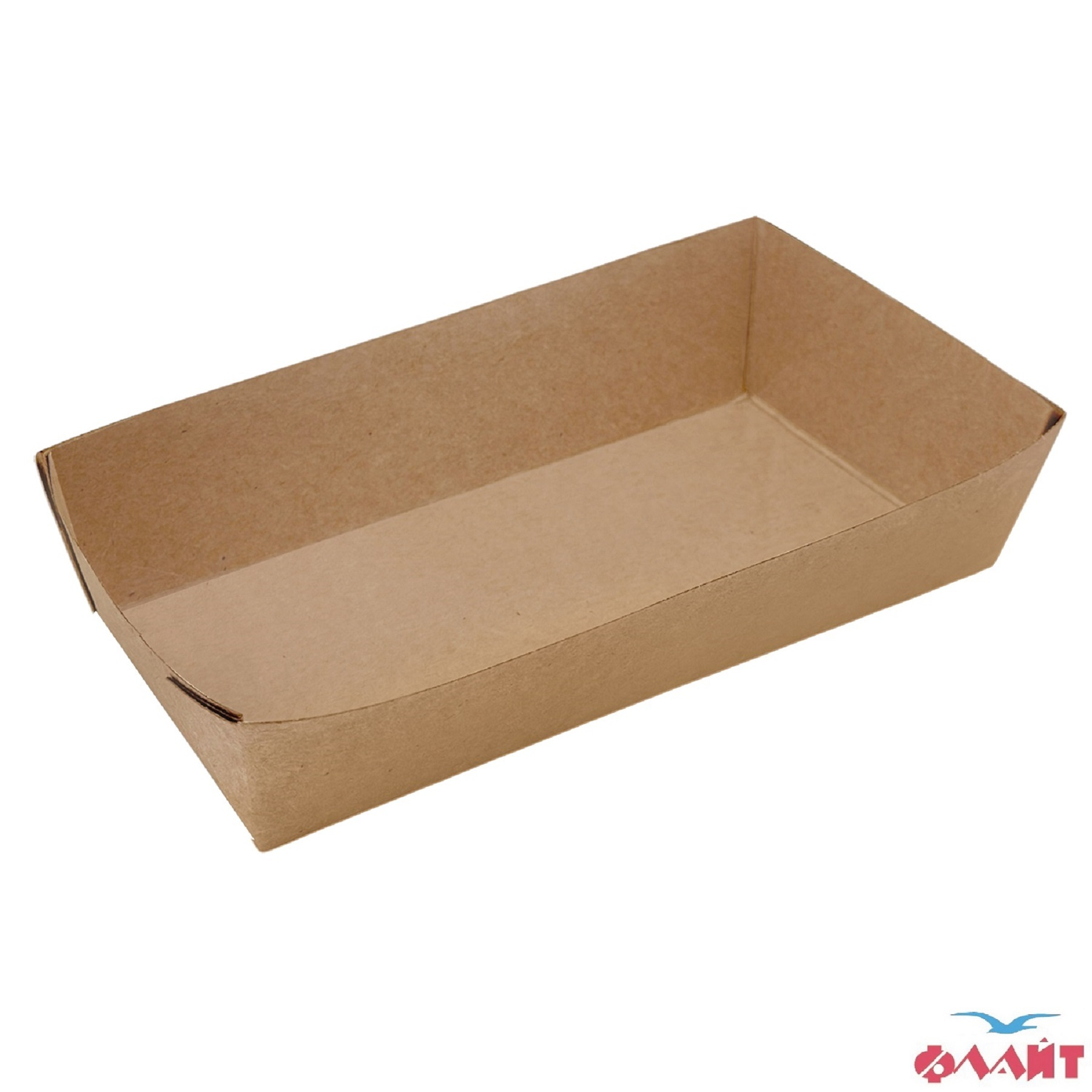 Упаковка Лоток ECO TRAY 800 крафт, 220х115х45мм, 800шт/кор