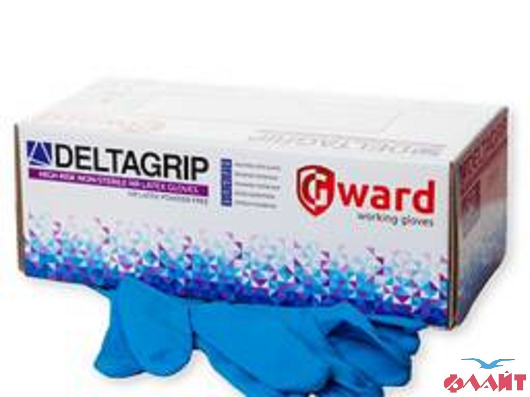 Перчатки DELTA GRIP HIGH RISK М 50 шт/упак. 10 упак/кор.